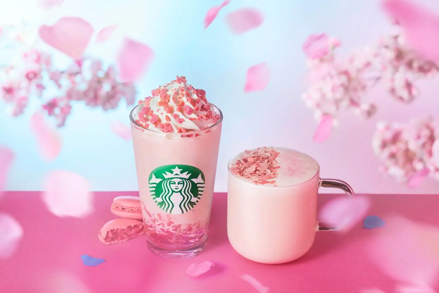 Limited Edition Sakura Drinks