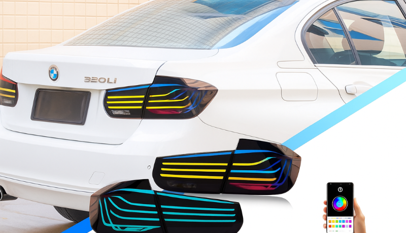 To install taillights with design patents, make sure it transit with your BMW model