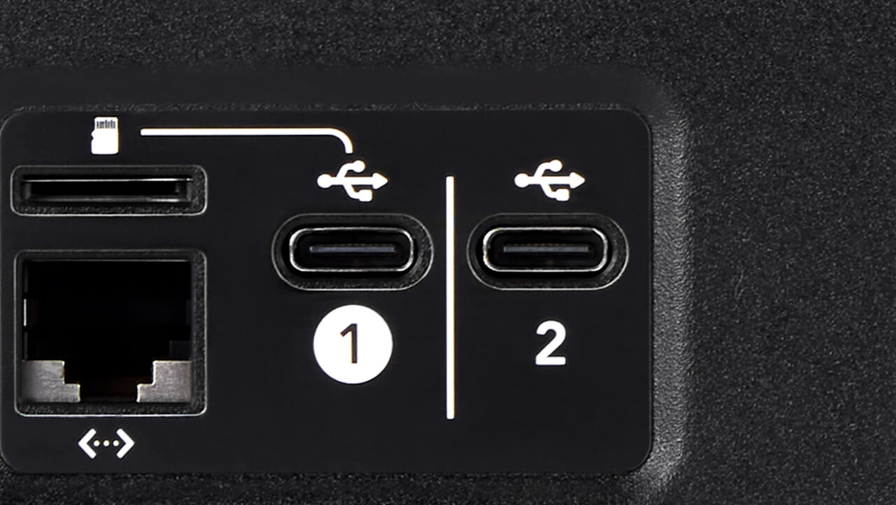 dual USB-C ports