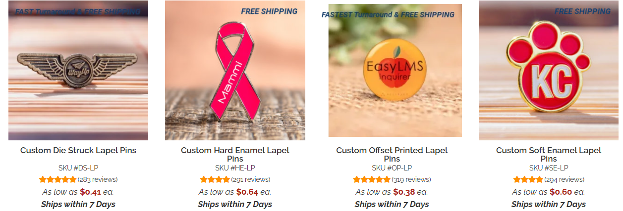 lapel pins