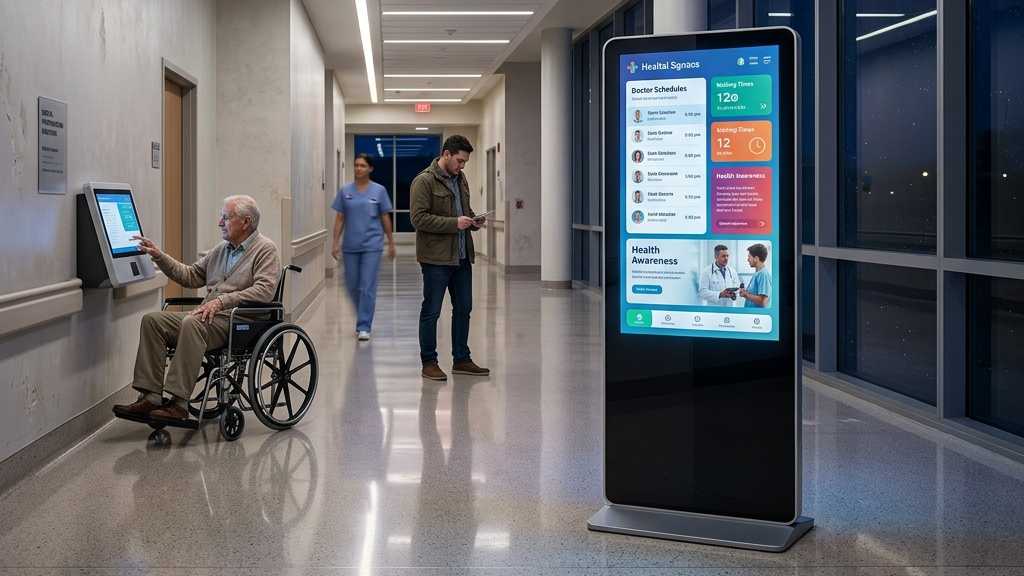 healthcare digital signage