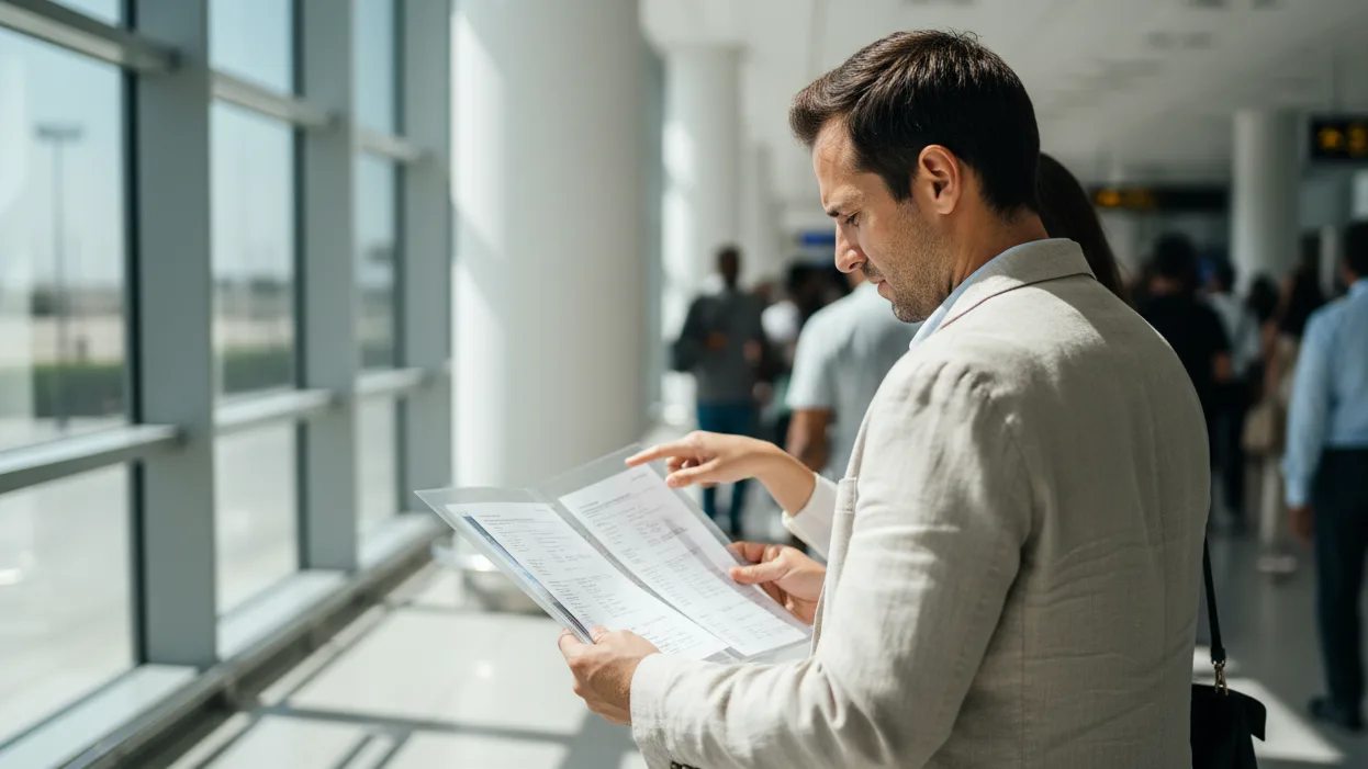 Route consistency for dummy ticket in UAE tourist visa