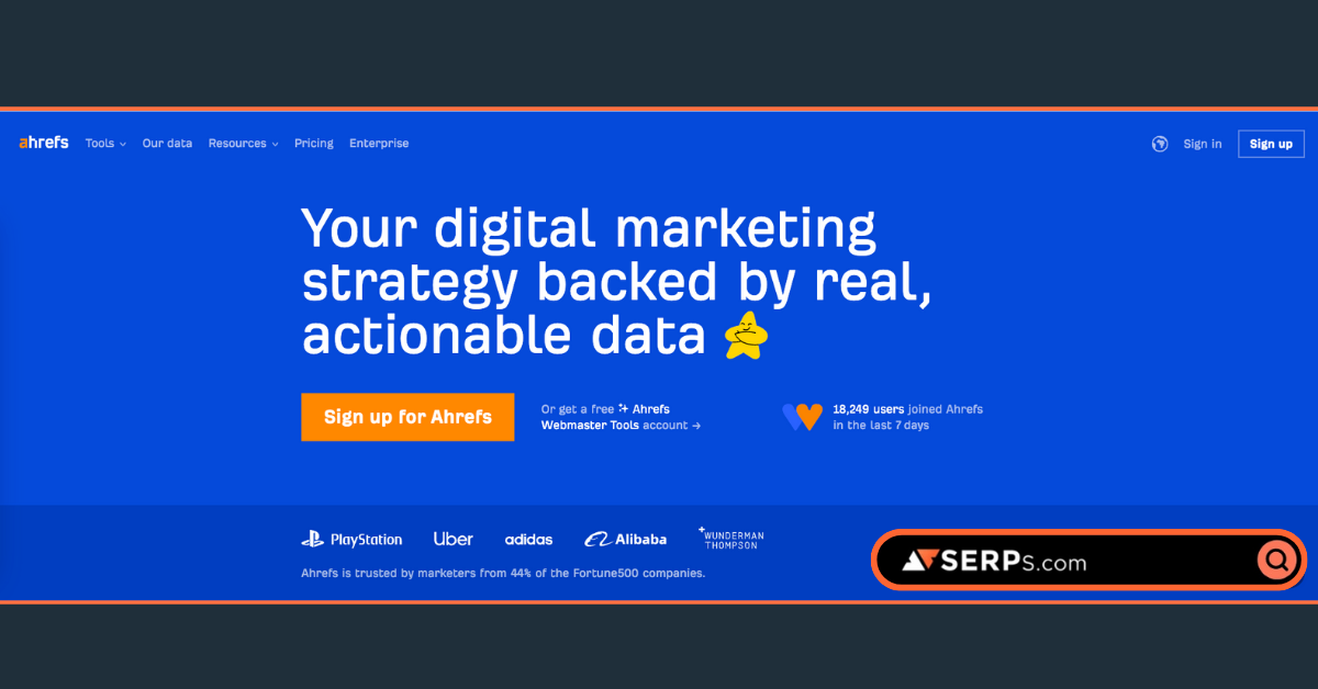Paid Content Ranking Tools (Ahrefs)
