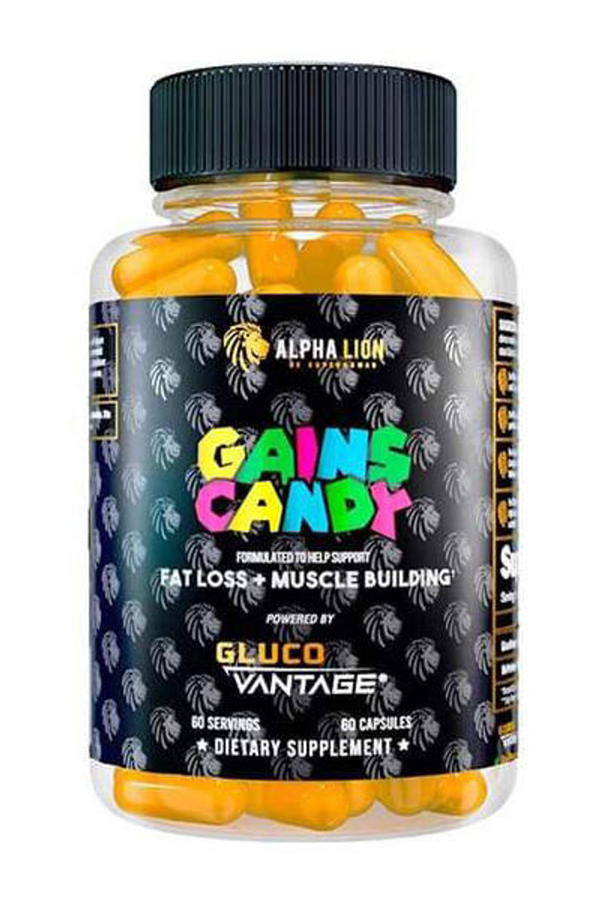GAINS CANDY™ GlucoVantage® - Insulin Mimicker for Fat Loss & Muscle Building by Alpha Lion