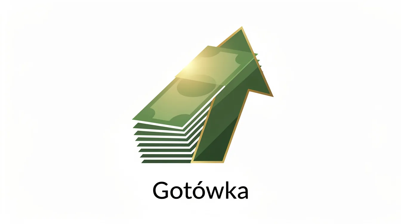 Obrazek przedstawia symbol gotówki w kontekście przedsiębiorstwa, podkreślając znaczenie płynności finansowej w zarządzaniu bieżącymi zobowiązaniami. Elementy wizualne mogą ilustrować wskaźniki płynności finansowej oraz zdolność przedsiębiorstwa do regulowania zobowiązań krótkoterminowych.