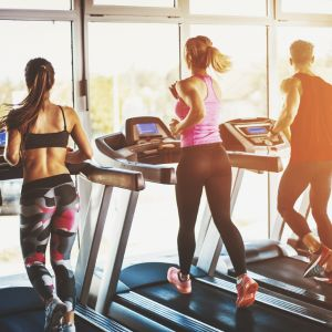 People exercising to ease stress and decrease bad mood