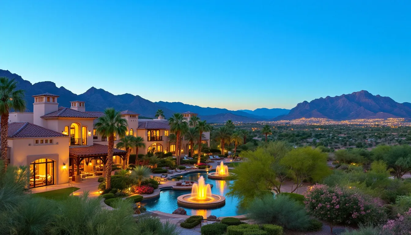 Elegant accommodations for guests at a Scottsdale resort, featuring beautifully designed rooms.