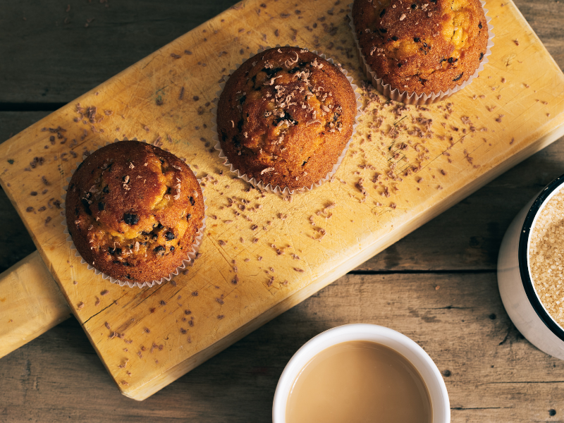 Brown Sugar Muffin - gluten and dairy free breakfast