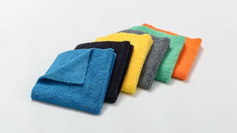 Laser Cut Short Nap Buffing Towel