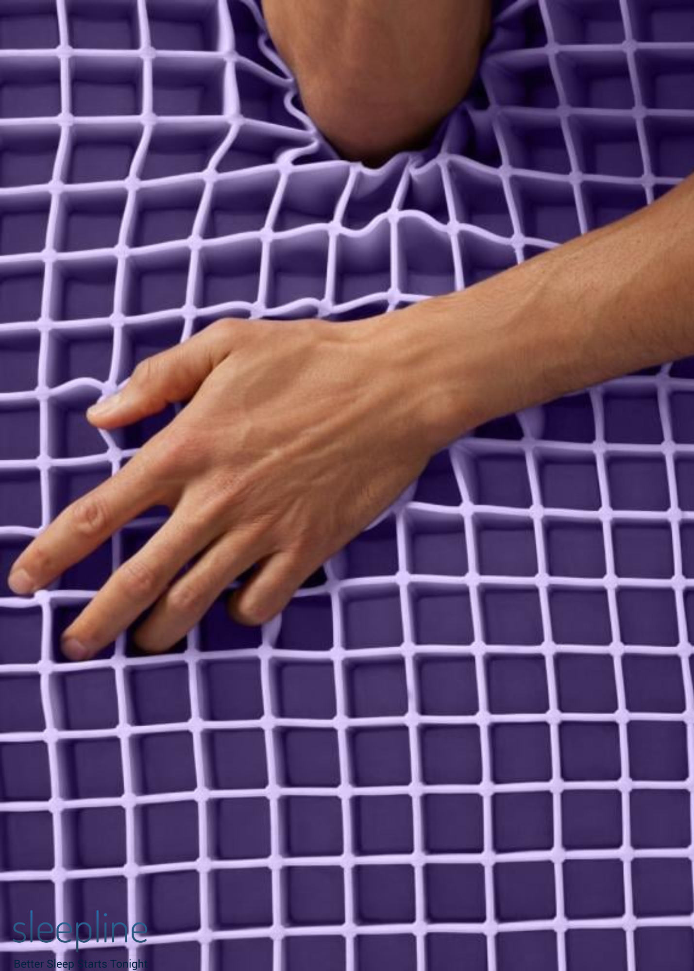 Long-lasting Purple grid material