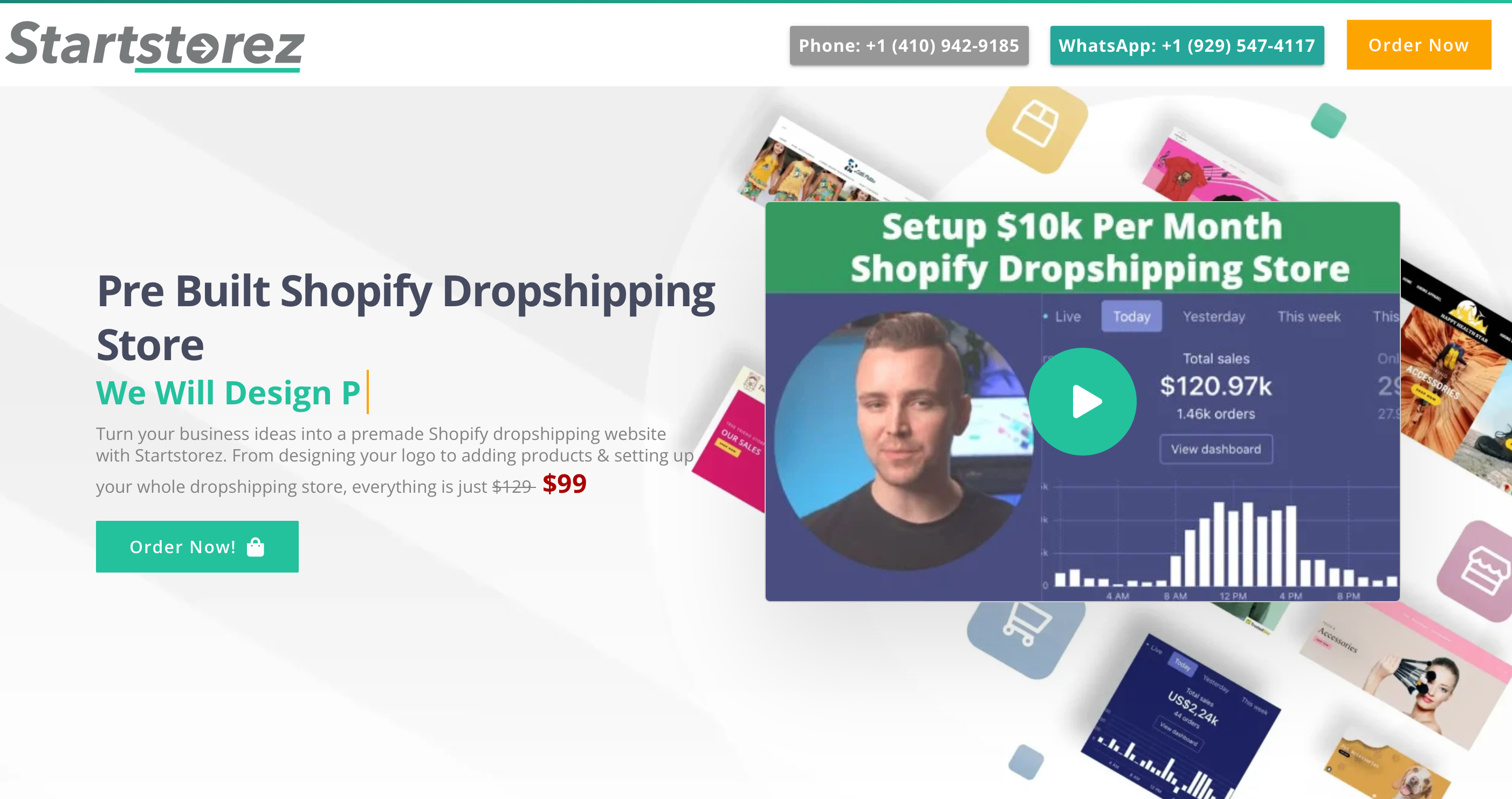 premade dropshipping store - starstorez 