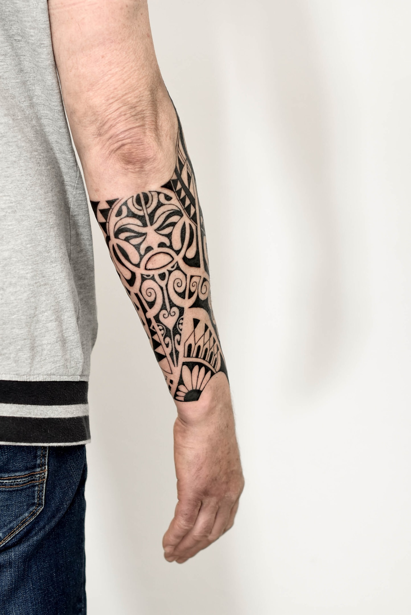 Maori Arm Tattoo 