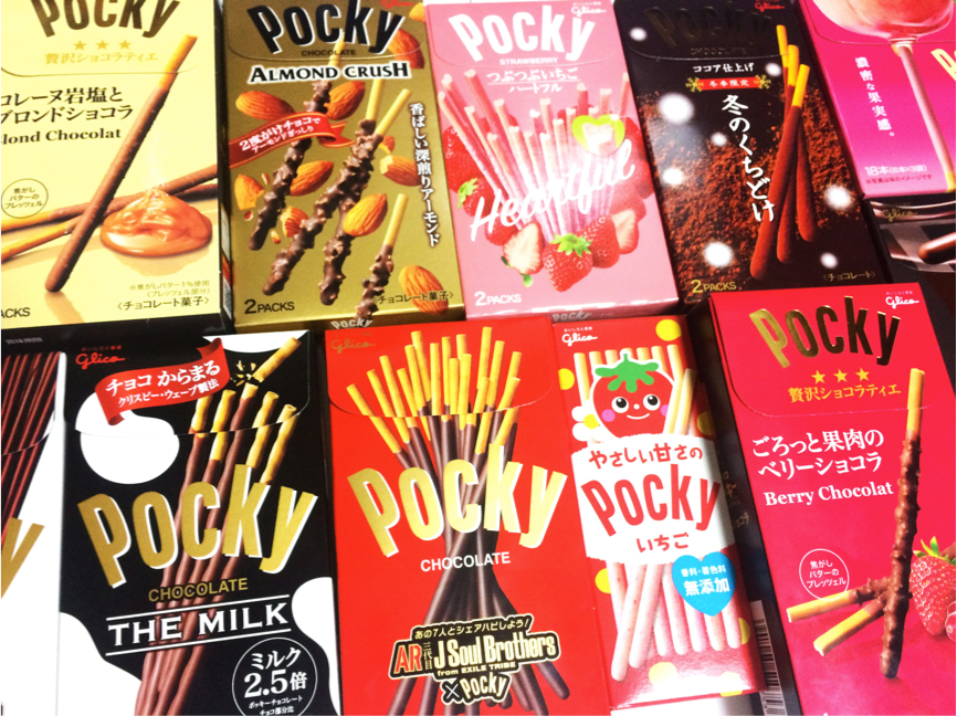 Pocky flavors