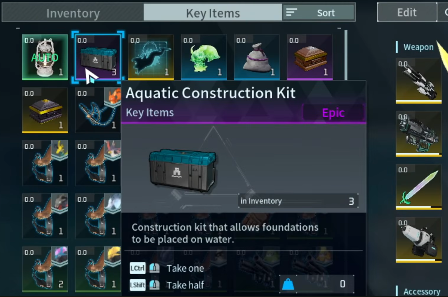Aquatic Construction Kit Palworld 1.0