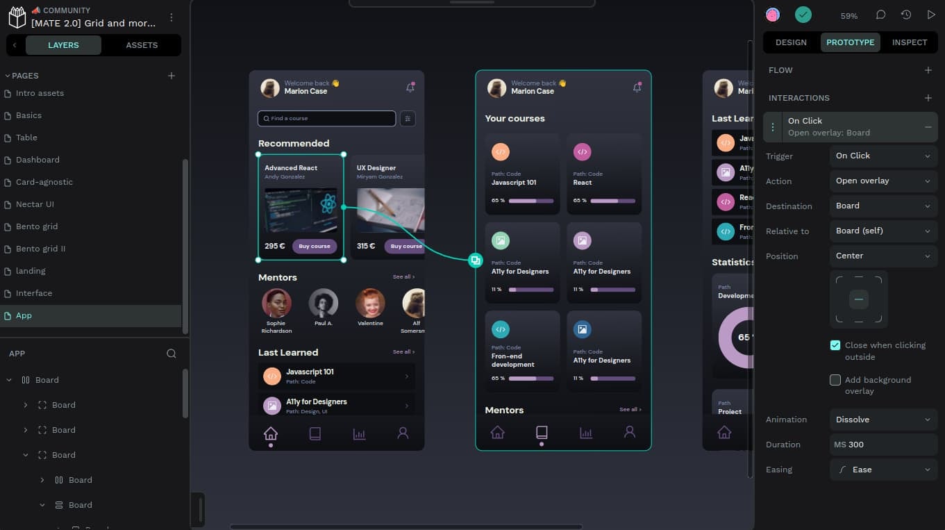 Penpot interface