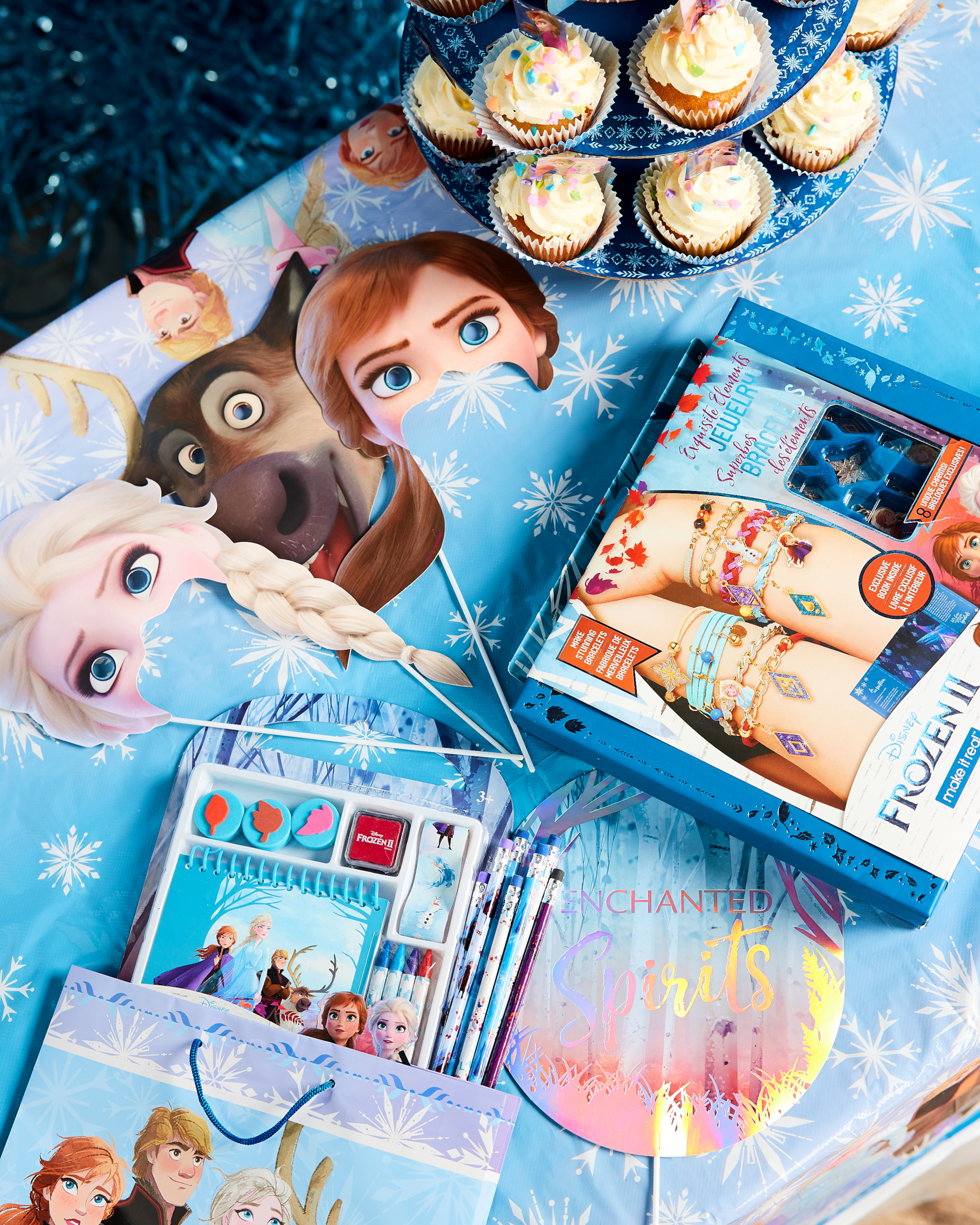 Frozen 2 party supplies and decorations.