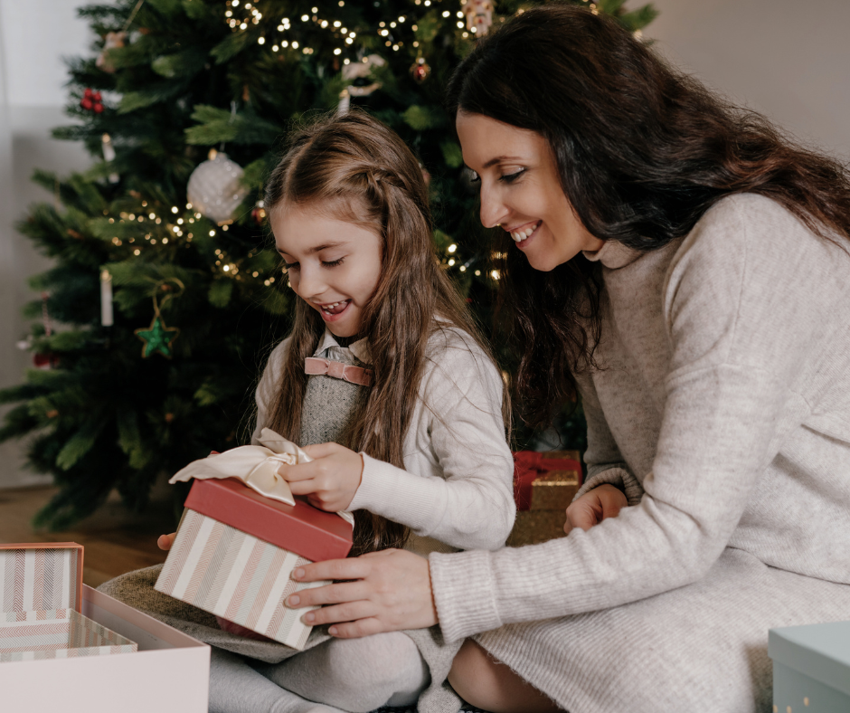 child disappointed Christmas gift