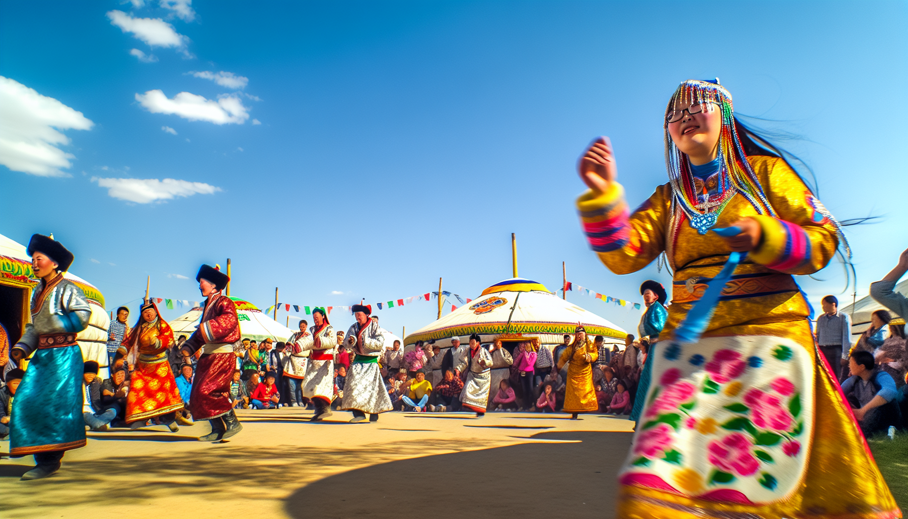 Mongolische Festivals und kulturelle Begegnungen
