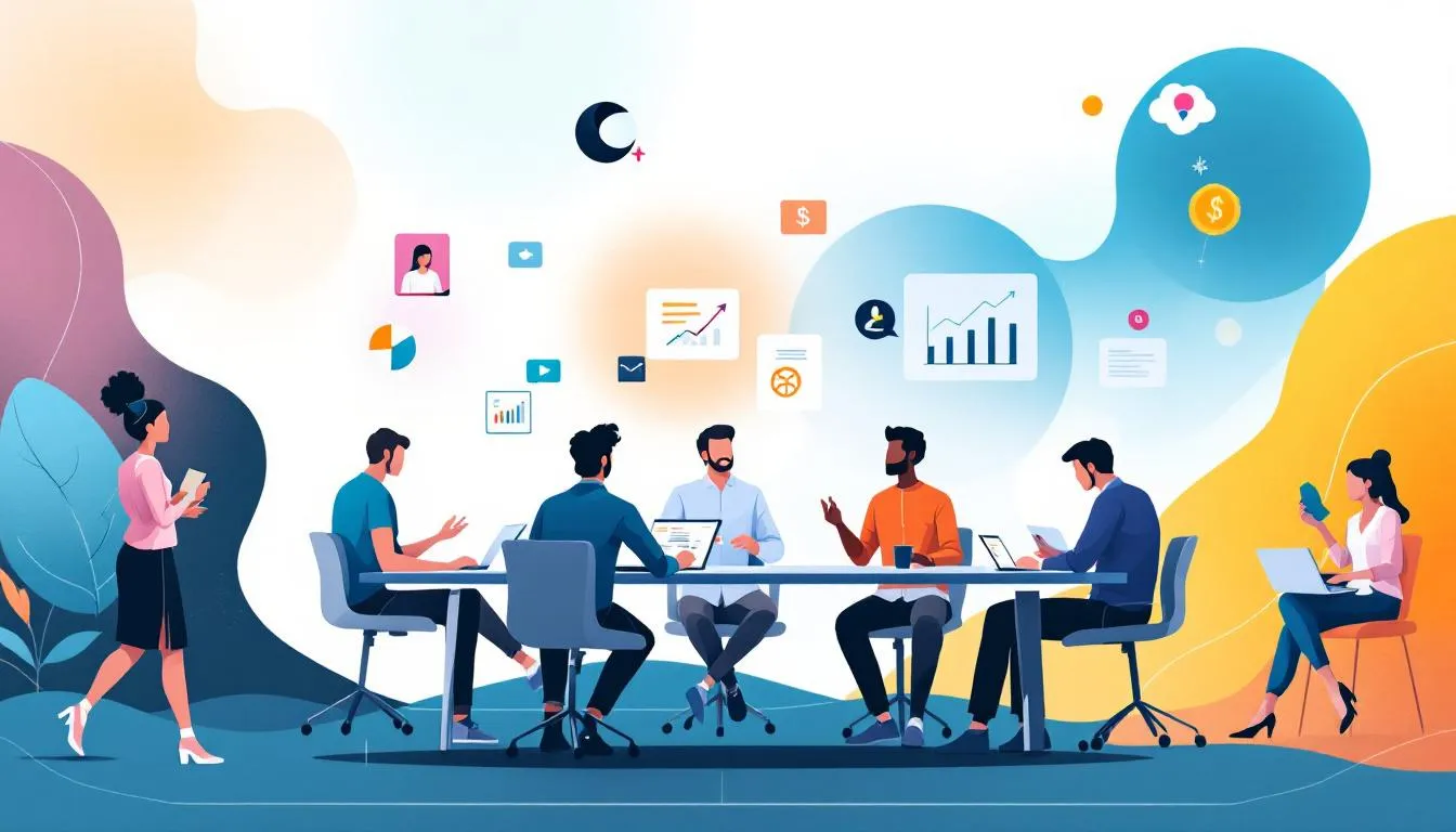 A strategic planning session for next year's fundraising initiatives.