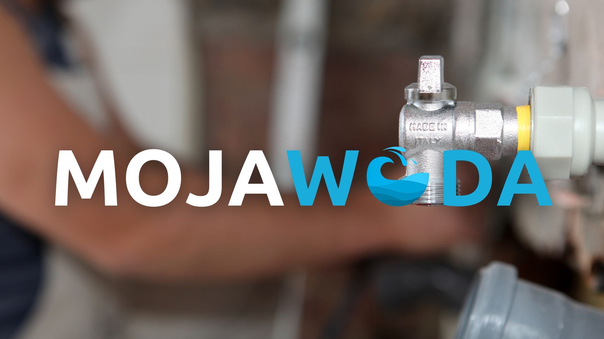 Logo serwisu i monterów filtrów do wody MOJAWODA.COM
