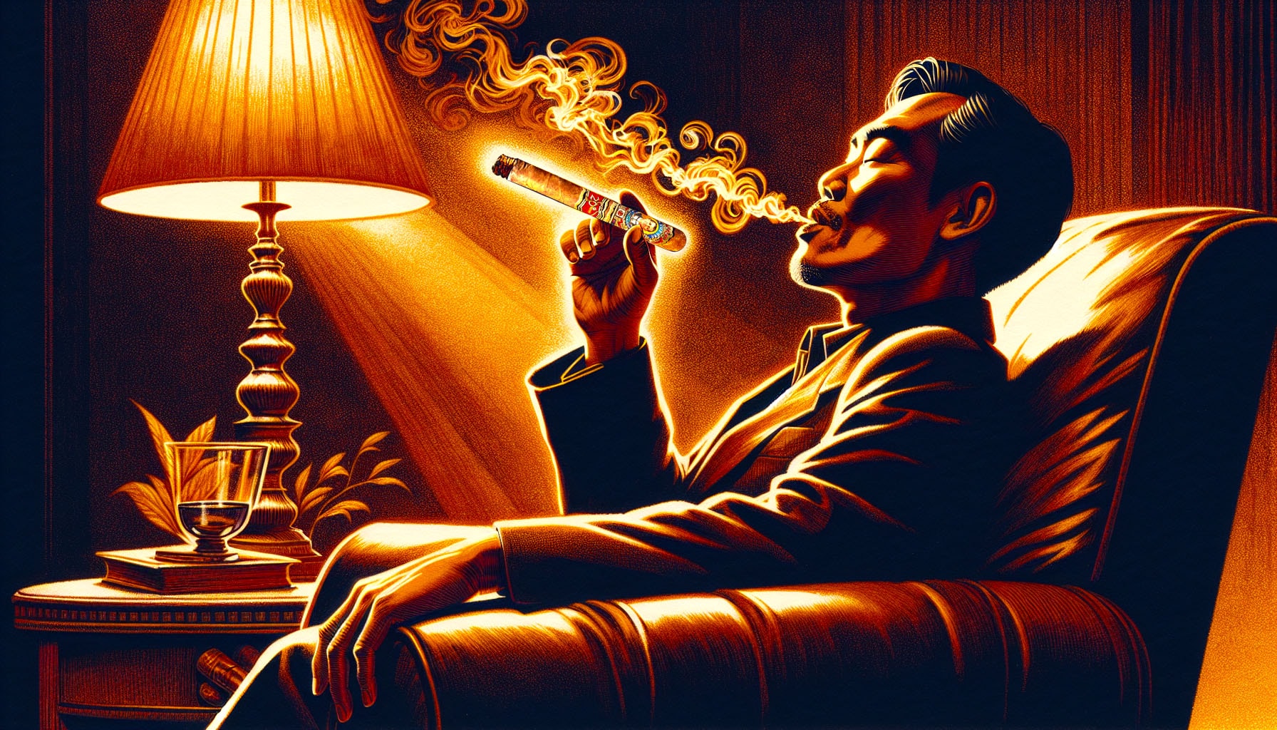 Illustration of the rich smoking experience of the Don Arturo Gran AniverXario cigars