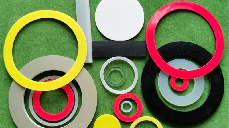 Silicone rubber gaskets 