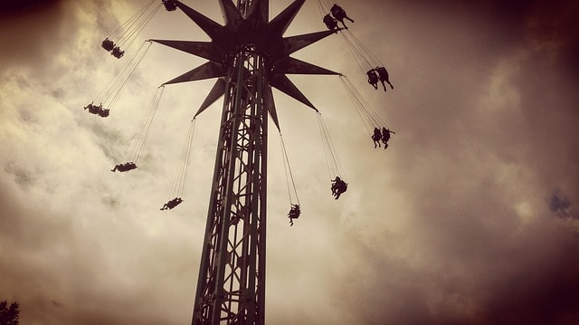fairground, plopsa, plopsacoo, plopsaland, flyer, starflyer, swing, ride, fair, carnival, fun, amusement, park, playground, carousel, high, sky, attraction, entertainment, children