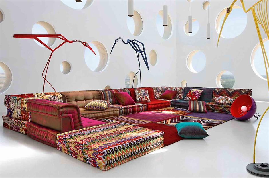 10 Home Items Only Billionaires Can Afford Missoni Sofa | Photo from loveproperty.com