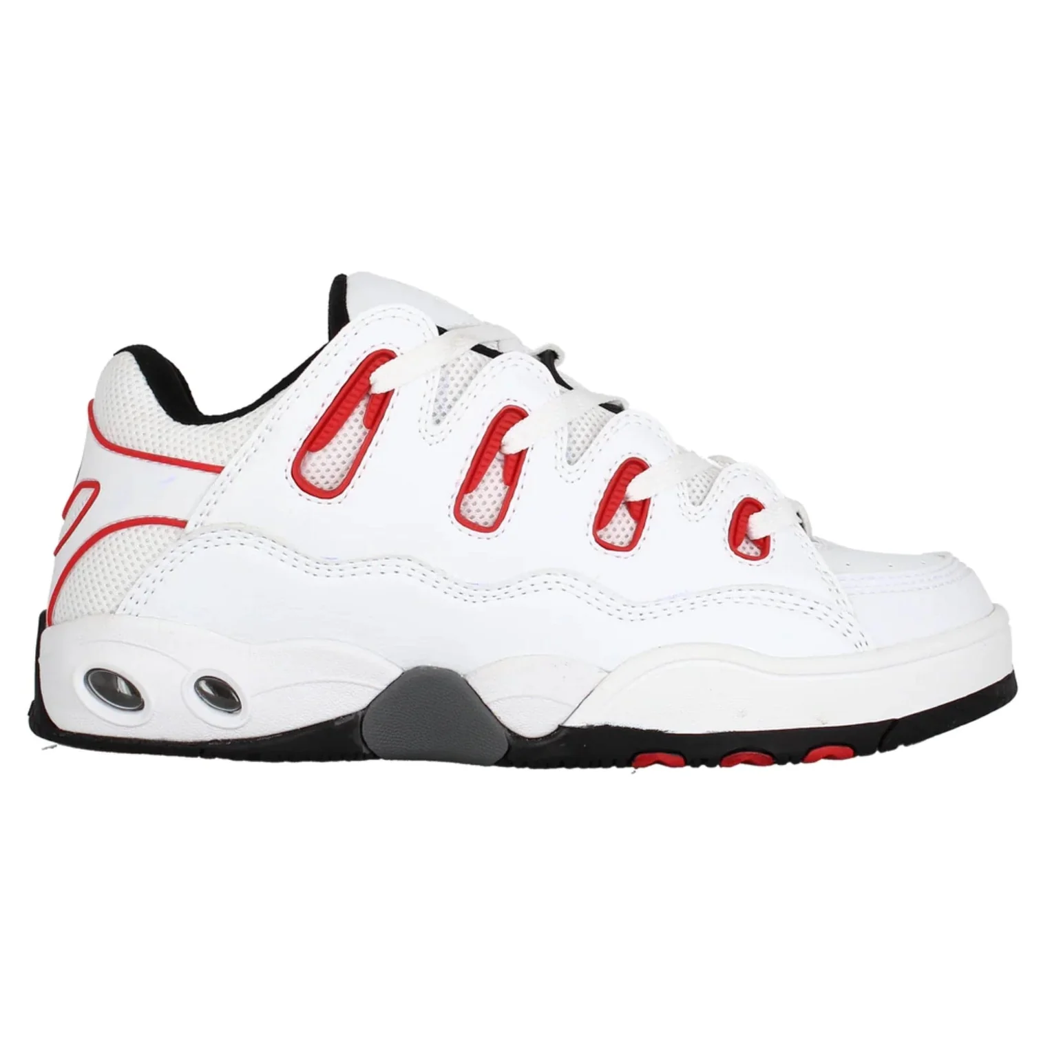 Red Original Osiris D3 Skate Shoe available at Amateur Athlete Skate Shop