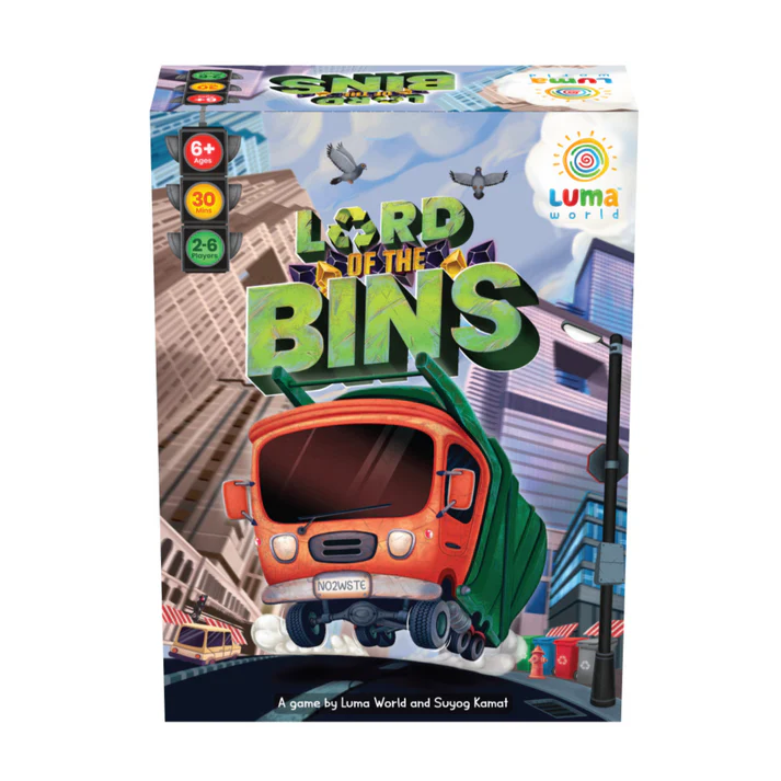 Lord of the Bins: A Waste Management Strategy Game - Age 6+