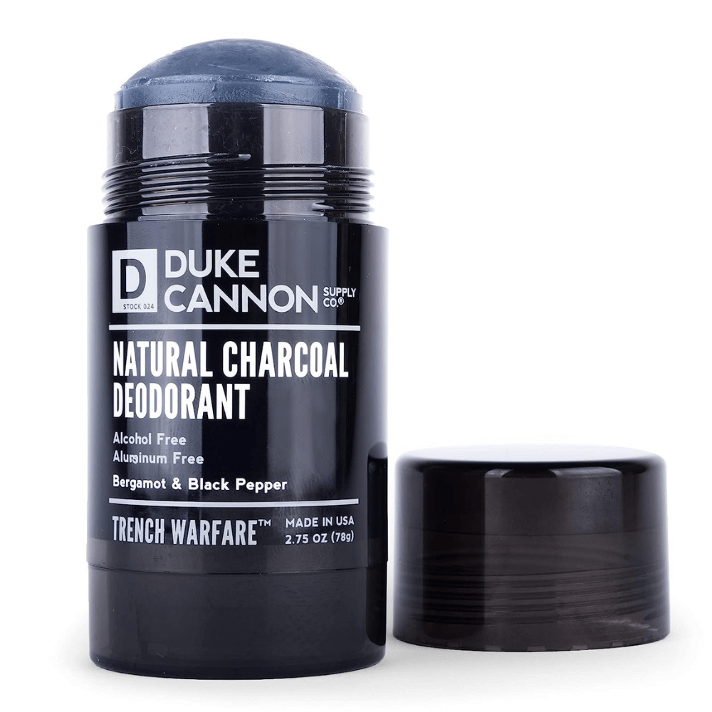 Duke Cannon "Trench Warfare" Natural Charcoal Deodorant