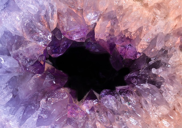 amethyst, crystal, purple