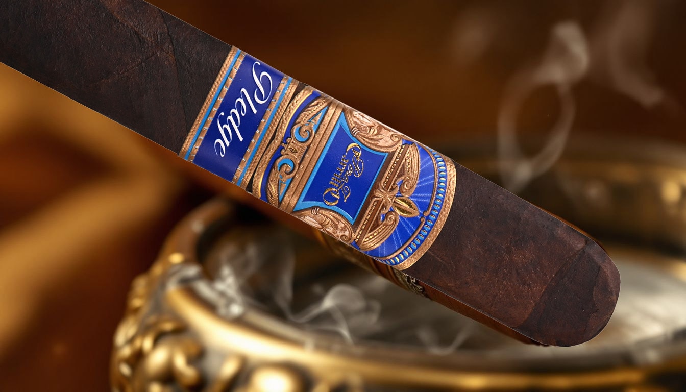 Close-up of a beautifully constructed cigar.