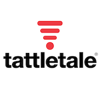 Tattletale logo, security solutions, alarm system