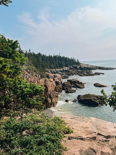 Scenic view at Acadia National Park, near Bar Harbor
