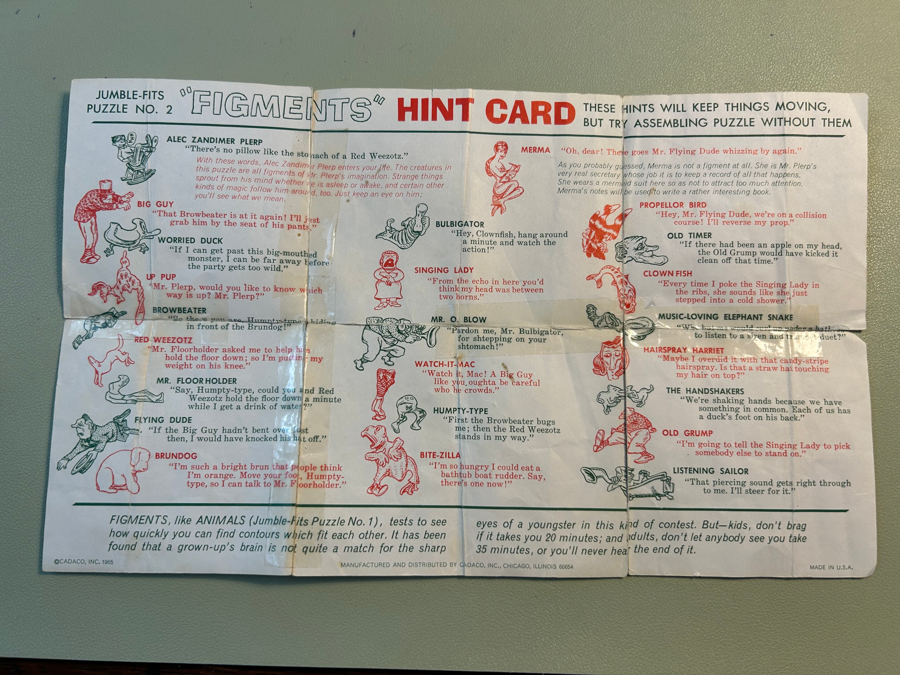 Hint Card