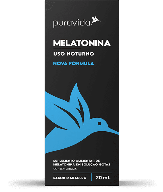 Melatonina da Puravida. Fonte da imagem: site oficial da marca.