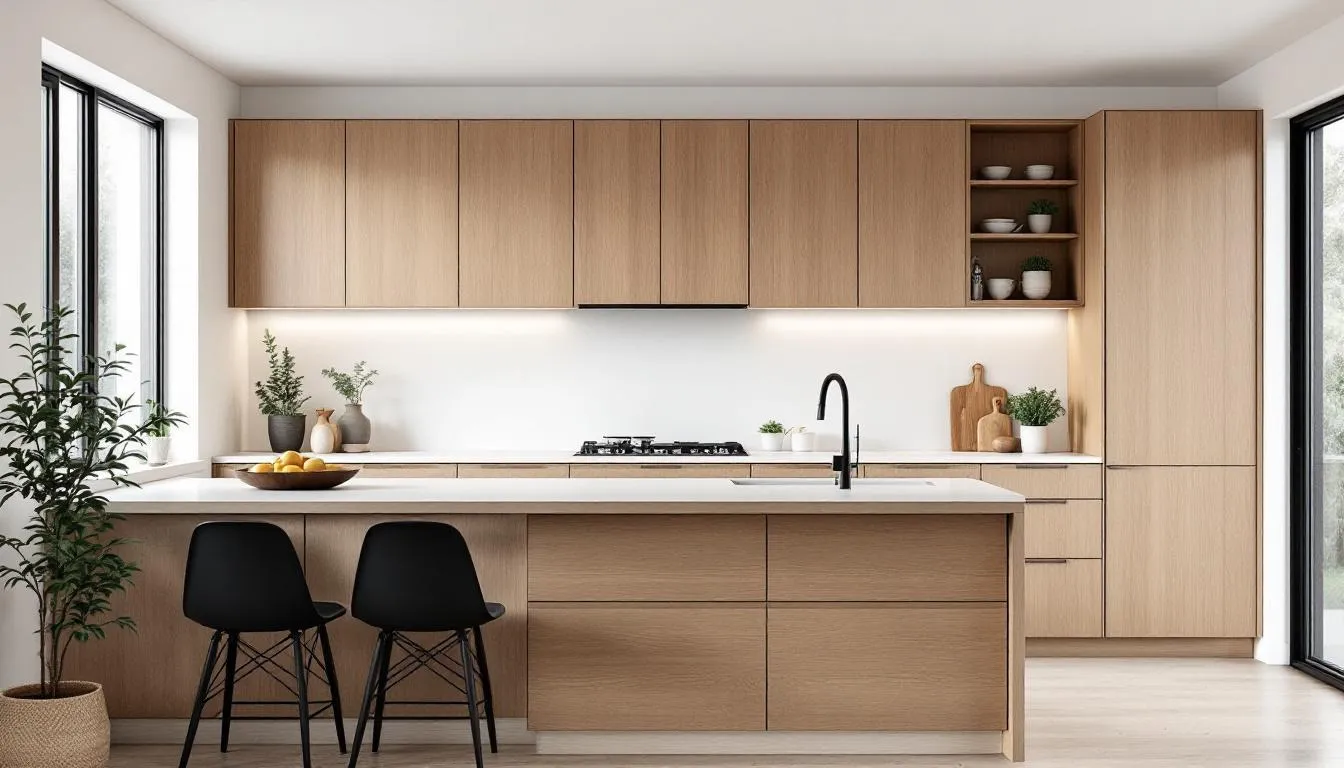 10 Stunning Modern White Oak Kitchen Cabinets for Your Home Makeover