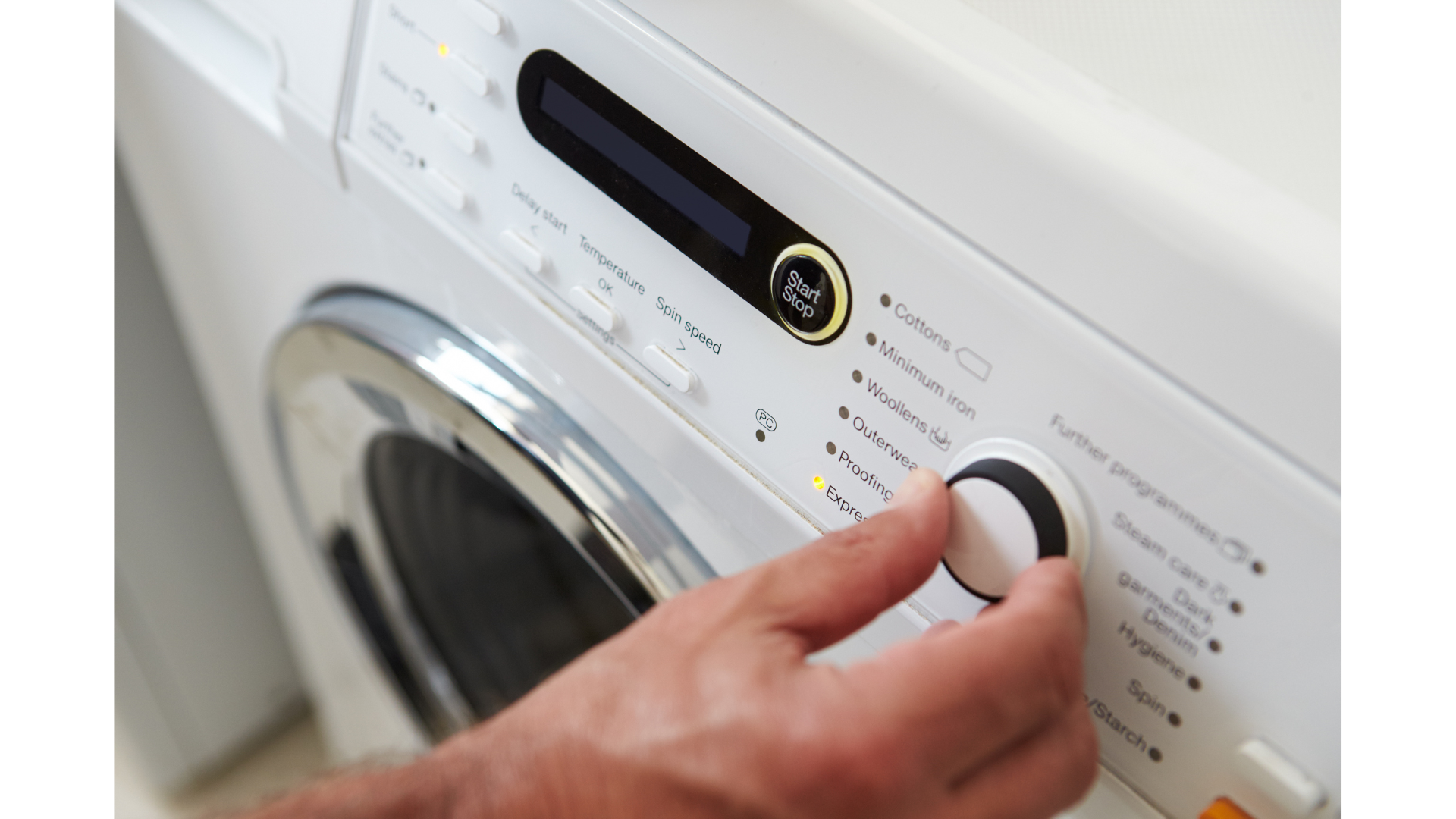 washing machine features 