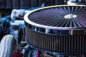 Replacing engine air filter for car maintenance