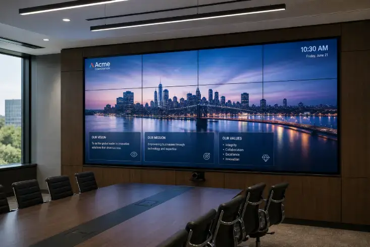 What is an Interactive Wall? The Future of Customer Engagement 5 video wall systems