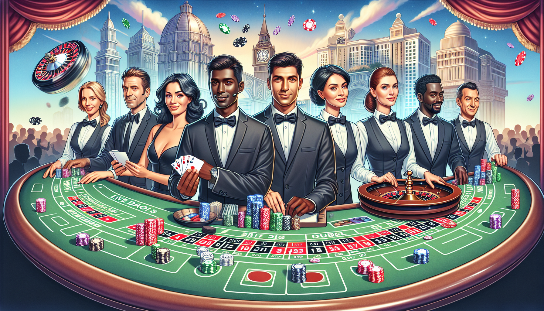 Live dealer games at CasinoChan