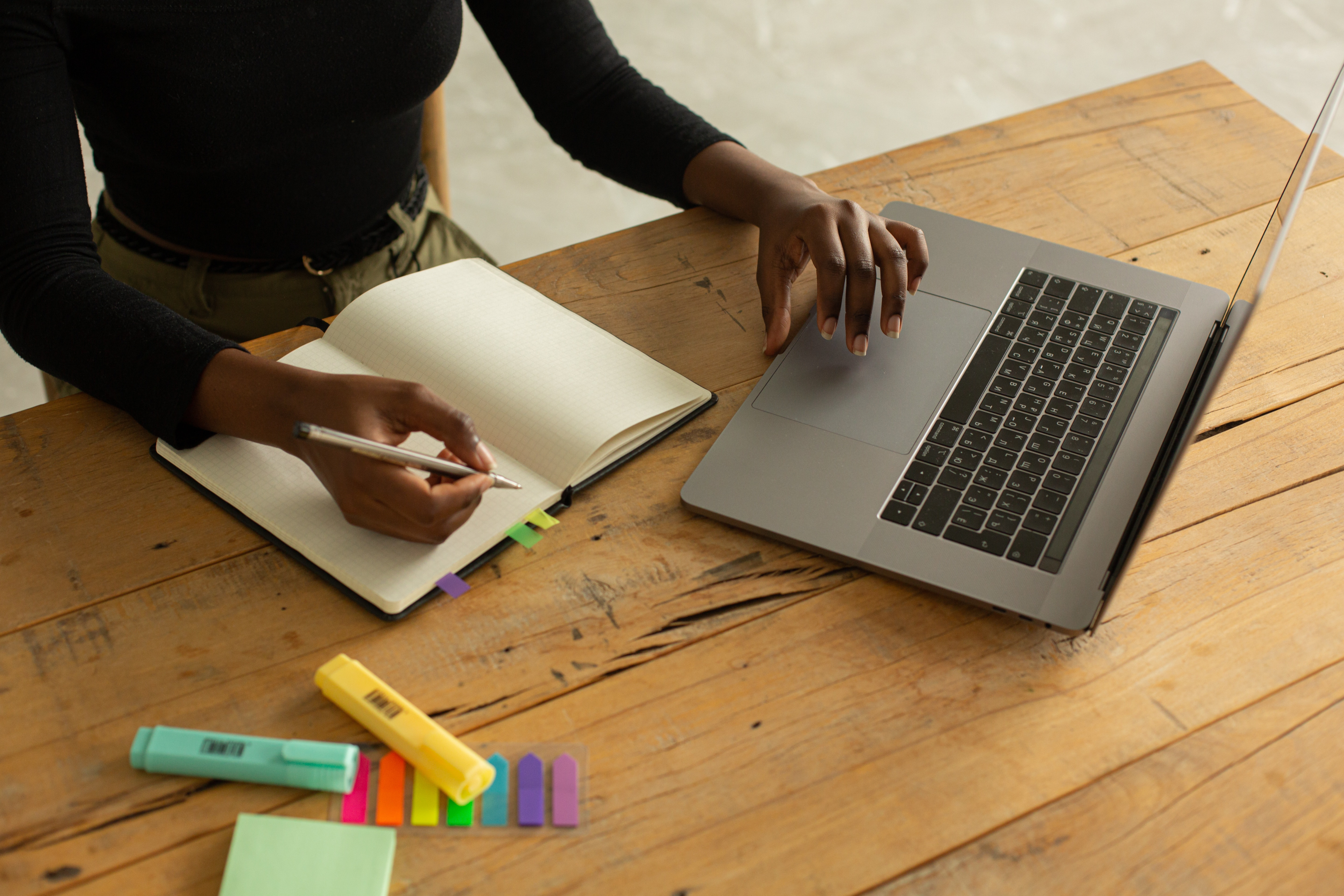 Take advantage of the latest technologies to take down notes better. If you can't pay attention while writing, maybe typing will help. 