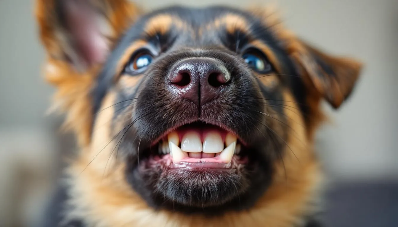 Dog Teething at 1 Year