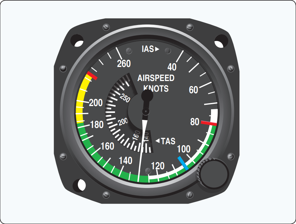 Multi Engine Airspeed Indicator