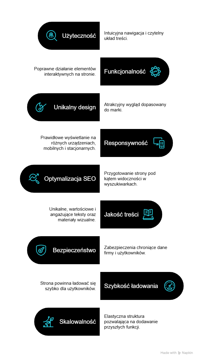 Jakie cechy mają profesjonalne strony internetowe na Łódź?