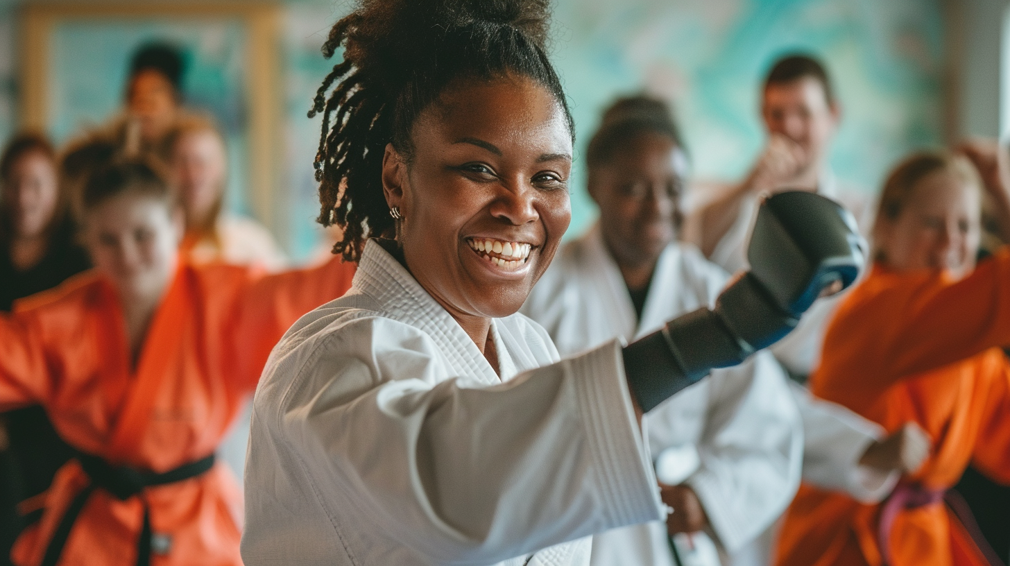 we take a holistic approach in our taekwondo training