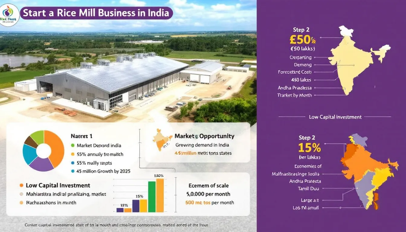Reasons to start a rice mill business in India.