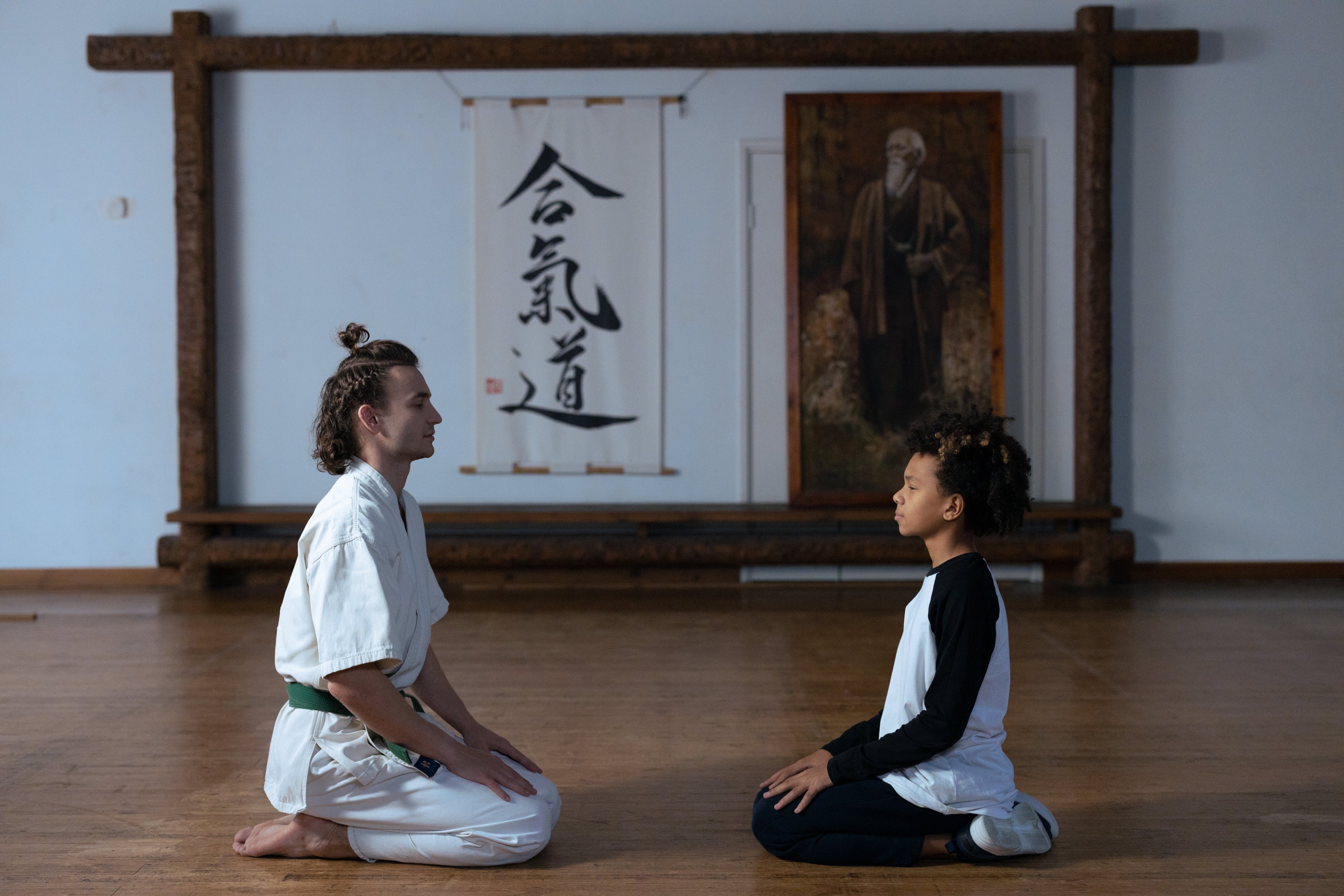 martial arts class for self defense to young kids at their own pace