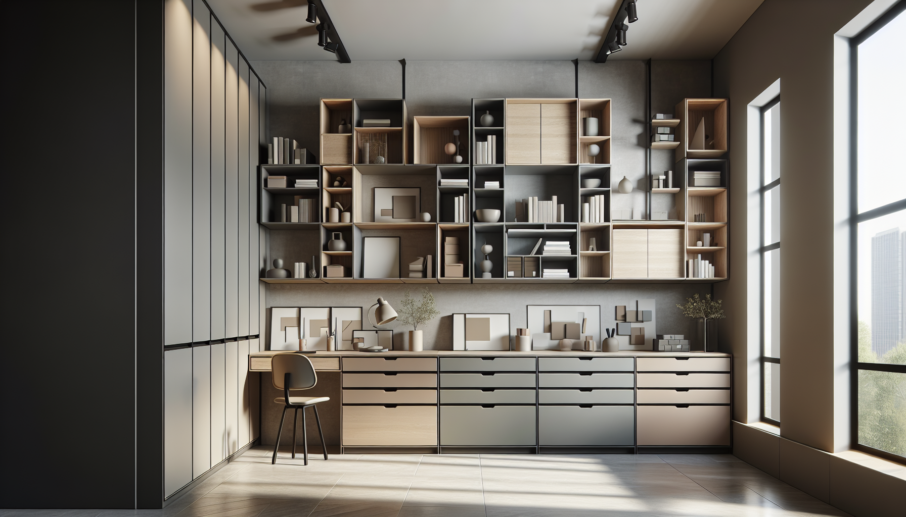Stylish storage solutions for office space